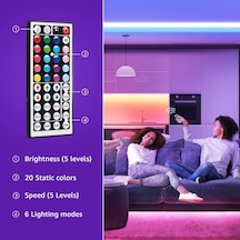 Led Şerit Işık Yatak Odası Led Tv Arkaplan Işığı Bluetooth Uzaktan Neon Işık Rg Şeridi Noel Dekorasyonu Led Aydınlatmalar 56670428