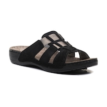 Carlaverde 150988.56 Günlük Kadın Terlik SİYAH Siyah