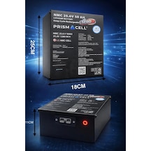 Lityum Tekerlekli Sandalye Aküsü Engelli Araba Aküsü 25.6 Volt 50 Ah Lityum Hızlı Şarj