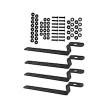 Suntek Motosiklet Yan Çanta Braketi Heybe Montaj Kiti Için Harley