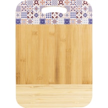 Naturalove Bambu Kesme Tahtası - Desenli