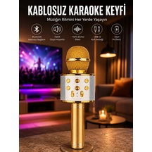 Taşınabilir Bluetooth Karaoke Mikrofon: Hafıza Kart Girişli, Etkileyici Performans - 5000