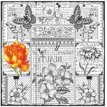 Artebella 5836v Home Design Kolay Transfer 25x25 Cm