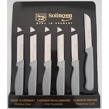 Solingen Tırtıklı Solingen Meyve Sebze Bıçağı Gri