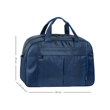 Galb Leather Komple Astarli 1 Kalite Capraz Askilikli Seyahat Cantasi Buyuk Boy Lacivert