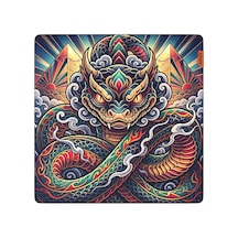 Serpent Gaming Mouse Pad, 500 500 4 Mm, Hydra Surface