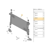 Su Radyatörü Bipper 1,4 Hdı 2062011-033034-161824-1330v0