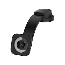 Linktech H870 Premium Vantuzlu Araç İçi Torpido Üstü Telefon Tutucu Siyah