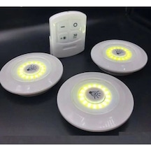 Uzaktan Kumandalı Yapışkanlı Kablosuz Led Spot Lambalar