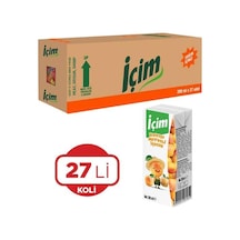 İçim Kayısı Aromalı Meyve Suyu 200 Ml X 27 Adet