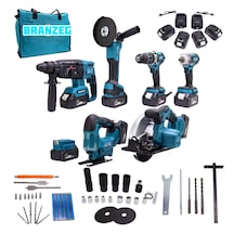 Branzeg BRZ-74S 36v Super Sarjlı 4 Batarya 2 Şarj Cihazı 7li Set