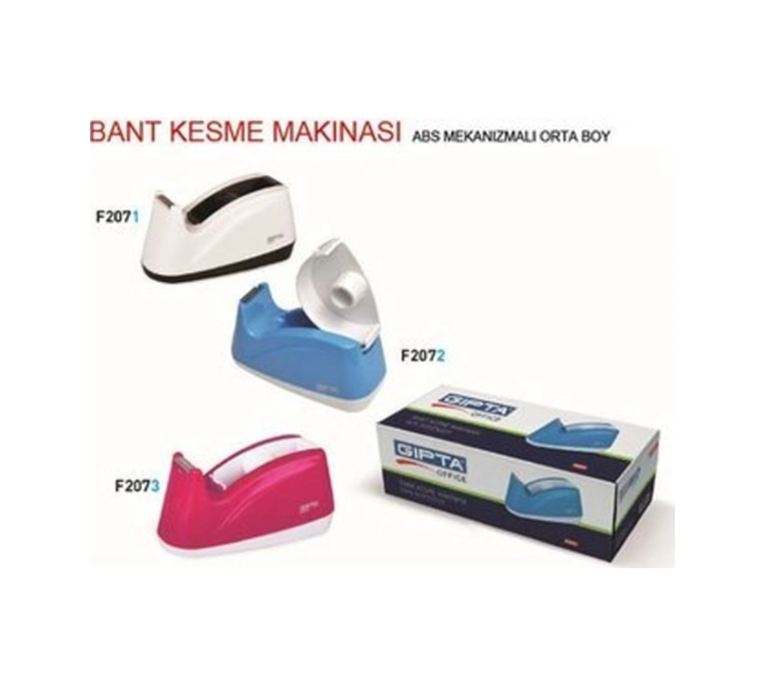 Bant Kesme Mak. 19x33 O.boy Mekanızmalı Abs Beyaz Diğer