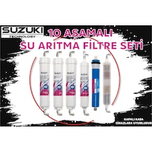 Tüm Kapalı Kasa Su Arıtma Cihazları Için 10 Aşamalı Filtre Seti