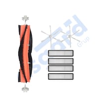 Dreame D9,d9 Max,l10 Pro,d9 Pro Uyumlu 1 Ana Fırça 2 Yan Fırça 4 Filtre Pkt-iasgf0000152