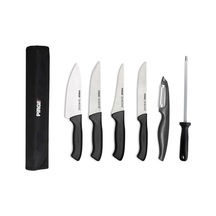 Superchef Çantalı Gastronomi Bıçak Seti 7 Parça Çok Renkli