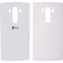 Gmr LG Uyumlu G4 Mini Beat H735 Arka Pil Batarya Kapağı Beyaz