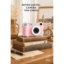 Torima CMR50 Mini Dijital Retro Kamera 48 MP Selfie Video Vlog Kamerası