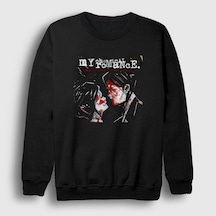 Presmono Unisex Revenge My Chemical Romance Sweatshirt Siyah Presmono Unisex Revenge My Chemical Romance Sweatshirt Siyah