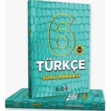 Buga Yayınları 6. Sınıf Soru Bankası Türkçe