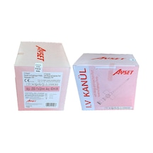 Ayset Kanül 20 G 1.1 x 32 MM Pembe 100 Adet