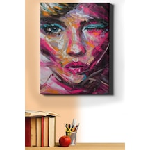 Webstyle Sayılarla Boyama Seti Kasnaklı Renkli Kadın 5 60 X 75 Cm