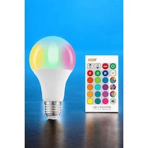 Led Ampul Enerji Dostu Rgb Işıklı 100w Led Işık Beyaz