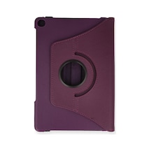 Bezos Lenovo Tab M10 Tb328fu Kılıf 360 Tablet Deri Kılıf - Mürdüm Dlra