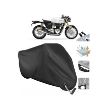 Triumph Thruxton 1200 R Motor Branda(Kilit Uyumlu-Siyah (457275526)