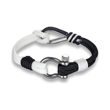 Ocean Pole Abyss Seri Bileklik No2 Siyah Beyaz