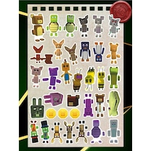 Super Bear Adventure Çocuk Sticker Seti 35 Adet Renkli & Eğlenceli Suya Dayanıklı Çok Renkli