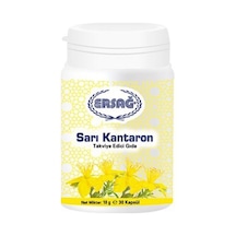 Ersağ Sarı Kantaron Takviye Edici Gıda 30 Kapsül