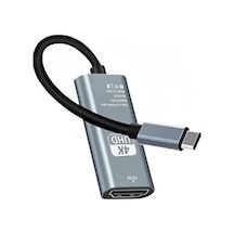 Type-c To Hdmi Kablo, 4k 30hz Hdmı Adaptör Macbook İle Uyumlu Yüksek Hızlı, Görüntü Aktarım Kablo Zr