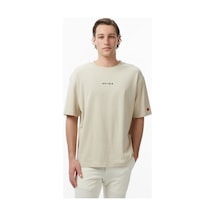 Unıted4 Regular Fit Erkek Krem T-shirt Bsc-utms 2800400