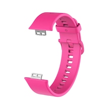 Huawei Watch Fit Krd-43 Uyumlu Nvth Kordon-pembe Koyu