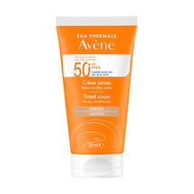 Creme Teintee Spf 50 Renkli Güneş Koruma Kremi Kuru Ve Hassas Ciltler 50 Ml