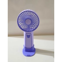 Masaüstü Stantlı 3 Kademeli Taşınabilir Mini Fan Şarjlı El Vantilatörü