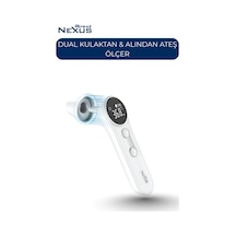 Direct Nexus Dual Kulaktan & Alından Ateş Ölçer Beyaz