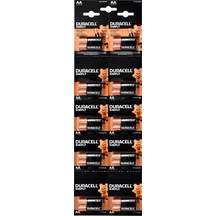 Duracell Simply İnce Kalem Pil Alkaline Aaa 20li Kartela
