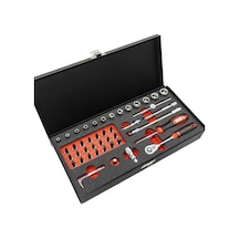 1/4 6 Köşe Lokma Takımı 46 Parça Ceta Form C00-46PH2