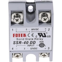 Ssr-40dd Ssr Solid State Röle 40a 3-32v Giriş 5-60v Çıkış Katı Hal Rölesi