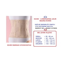 Bel Fıtığı Korse Demirli Kuşak Lumbosakral Lumbostad Korse