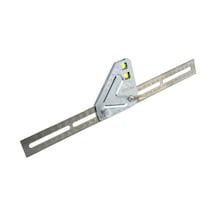 Rox Wood 0122 Çok Amaçlı Terazili Açılı Gönye 350 Mm