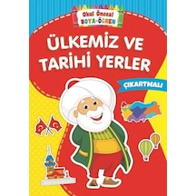 Ülkemiz ve Tarihi Yerler-Okul Öncesi Boya Öğren- Beyaz Balina Yayınları