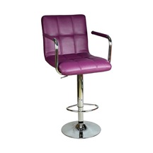 Bürocci Carla Bar Taburesi-Mor-9503Q0124 Çok Renkli