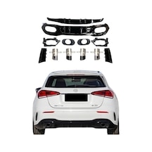 Mercedes A Serisi W177 Hb A35 Amg Arka Difüzör 2019-2023 Arası Uyumlu