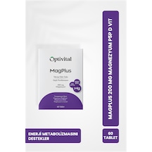 Optivital Magplus 200 Mg Magnezyum P5p D Vit 60 Tablet