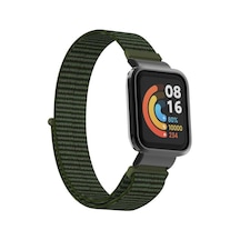 Xiaomi Redmi Watch Mi Watch Lite Uyumlu Krd-61 Hasır Sbt Kordon-no8