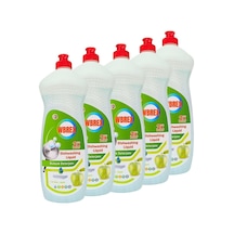 Wbrex Elma Kokulu Sıvı Bulaşık Deterjanı 5 x 650 ML