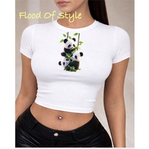 Flood Of Style Beyaz Babby Tee Pandalar Özel Tasarım