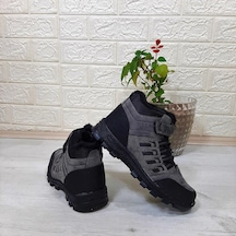 Black Sea 542 Füme Kürklü Fermuarlı Cırtlı Erkek Çocuk Bot 001